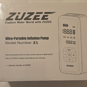 Ultra-Portable Inflation Pump - White